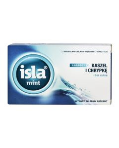 Isla-Mint, pastylki do ssania, 60 szt.