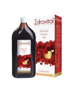 Zdrovital, tonik wzmacniający, płyn doustny, 900 ml