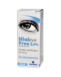 Hialeye Free, 0,4%, krople do oczu, 10 ml