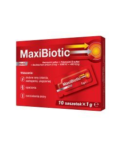 Maxibiotic, maść, 1 g, 10 saszetek