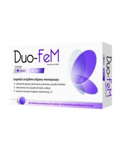 Duo-Fem, tabletki na dzień, 28 szt + tabletki na noc, 28 szt.