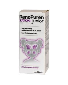 RenoPuren Zatoki Junior, płyn, 120 ml