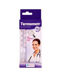Termometr, lekar.szkl., CRW00, klasyczny