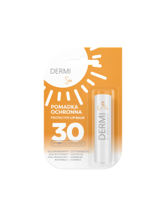 DERMI Sun Pomadka ochronna SPF 30, 4,9 g 