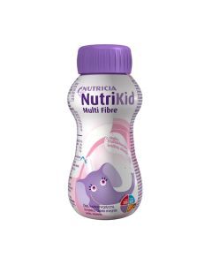 NutriKid Multi Fibre, smak truskawkowy, płyn, 200 ml