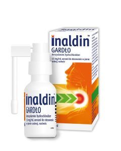 Inaldin Gardło, 1,5 mg/ml, aerozol do stosowania w jamie ustnej, 30 ml