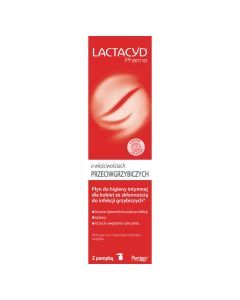 Lactacyd Pharma, płyn ginekologiczny, przeciwgrzybiczy, 250 ml, z pompką