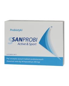 Sanprobi Active & Sport, kapsułki, 40 szt.