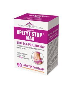 Apetyt Stop Max, tabletki do ssania, 90 szt.