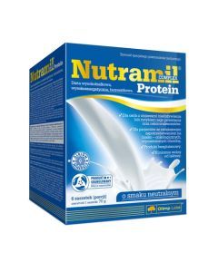 Olimp Nutramil Complex Protein, smak neutralny, 6 saszetek