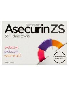 Asecurin ZS, kapsułki, 30 szt.