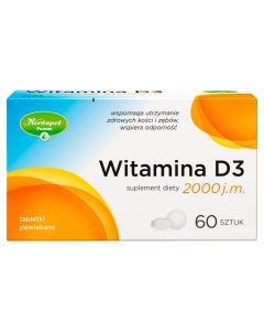 Witamina D3, tabl., 60 szt