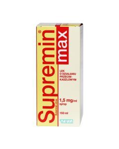 Supremin MAX, 1,5 mg/ml, syrop, 150 ml