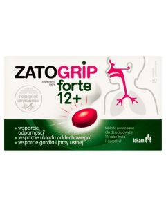 Zatogrip forte 12+, tabletki, 15 szt.