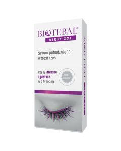 Biotebal rzęsy XXL, serum pobudzające wzrost rzęs, 3 ml