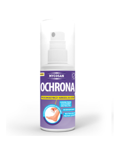 Mycosan Ochrona, aerozol przeciwgrzybiczy do stóp, 80 ml