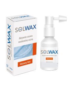 Solwax active, spray do uszu, 15 ml