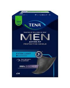 TENA Men Extra Light, wkłady anatomiczne, 14 szt.