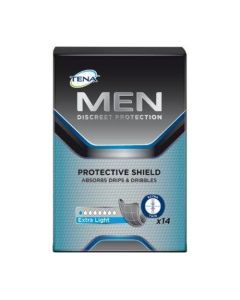 TENA Men Extra Light, wkłady anatomiczne, 14 szt.