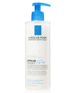 La Roche-Posay Lipikar Syndet AP+, krem myjący uzupełniający poziom lipidów, przeciw podrażnieniom skóry, 400 ml