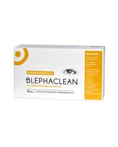 Blephaclean, chusteczki sterylne do codziennej higieny powiek, 20 szt.