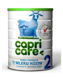 Capricare 2 mleko nastepne, prosz.,na mleku kozim, 400 g