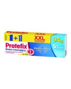 Protefix XXL, krem mocujący, 47 g x 2 opakowania (1 + 1 za 50% ceny)