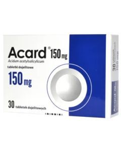 Acard, 150 mg, tabletki dojelitowe, 30 szt.