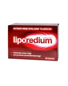 Liporedium, tabletki, 60 szt.