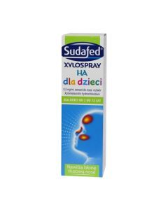 Sudafed XyloSpray HA dla dzieci, 0,5mg/ml, aerozol do nosa, 10 ml