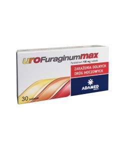 UroFuraginum Max, 100 mg, tabletki, 30 szt.