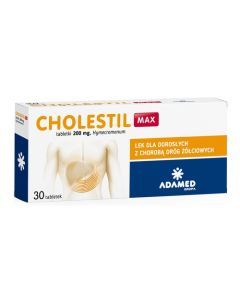 Cholestil Max, 200 mg, tabletki, 30 szt.