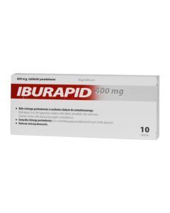 Iburapid, 400 mg, tabletki powlekane, 10 szt.