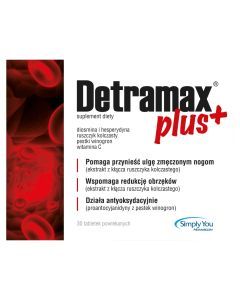 Detramax Plus, tabletki powlekane, 30 szt.
