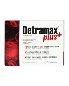 Detramax Plus, tabletki powlekane, 30 szt.