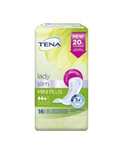 TENA Lady Slim Mini Plus, specjalistyczne podpaski, 16 szt.