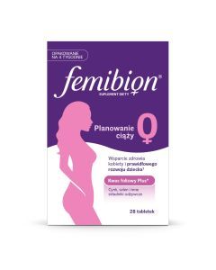 Femibion Planowanie ciąży, tabletki powlekane, 28 szt.