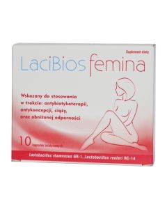 LaciBios Femina, kapsułki, 10 szt.