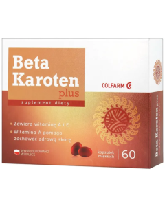 Beta Karoten Plus, kapsułki, 60 szt.