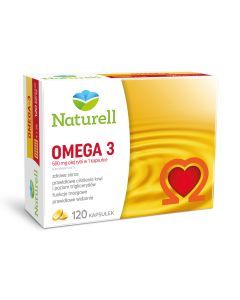 Naturell Omega-3, kapsułki, 120 szt.