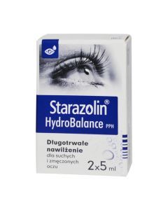 Starazolin HydroBalance PPH, krople do oczu, 2 x 5 ml