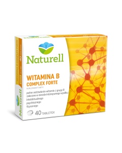 Naturell Witamina B Complex Forte, tabletki, 40 szt.