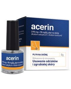 Acerin, płyn do usuwania odcisków i zgrubiałej skóry, 8g, (9 ml)