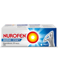 Nurofen Mięśnie i Stawy, 50 mg/g, żel, 100 g