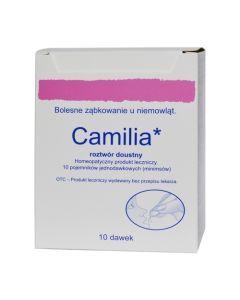 Boiron Camilia, roztwór doustny, 10 minimsów (import równoległy, Delfarma)