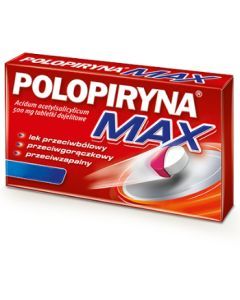 Polopiryna Max, 500 mg, tabletki dojelitowe, 20 szt.