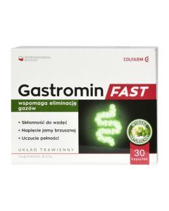 Colfarm Gastromin FAST, kapsułki, 30 szt.