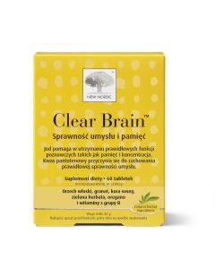 Clear Brain, tabletki, 60 szt.