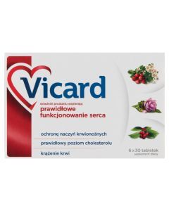 Vicard, tabletki.powlekane, 180 szt.
