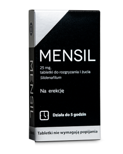 Mensil, 25 mg, tabletki do rozgryzania, żucia, 4 szt.